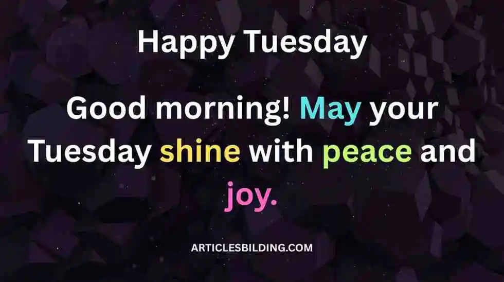 Inspirational Tuesday Blessings Images