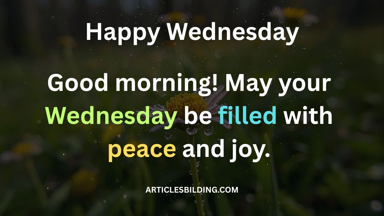 Wednesday Blessings